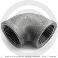 Угольник чугунный ВР (ВН) Ду 32 (1 1/4")