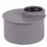 Переход PP-H эксцентрический короткий серый Дн 90-50 б/нап в/к Ostendorf HT HTR