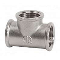 Тройник латунный ВР (ВН) Ду-20 (3/4") никель SantechSystems