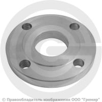 Фланец плоский стальной 1-40-16 ГОСТ 12820-80, Ру-16, Ду-40