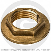 Контргайка латунная реборда ВР (ВН) Ду-25 (1")