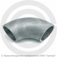 Отвод 108х3,5 (Ду-100) оцинкованный 90 градусов