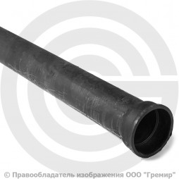 Труба чугунная канализационная Ду-150 безнапорная L=1м ГОСТ 6942-98 Завод Универсал