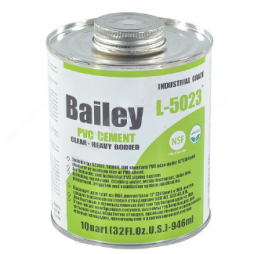 Клей для труб ПВХ 946мл Bailey L-5023