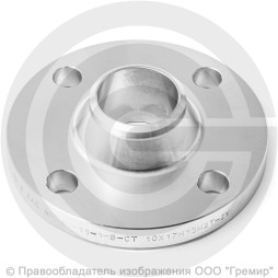 Фланец воротниковый нержавеющий 15-16-11-1-B-10х17н13м2т-IV ГОСТ 33259-15
