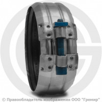 Хомут стальной оцинкованный SML Ду-200 Rapid Normaconnect