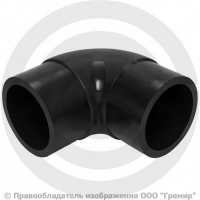 Отвод ПЭ100 спигот Дн 110 90гр Ру-16 SDR11