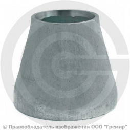Переход 168х10-89х8 (Ду 150-80) оцинкованный концентрический ГОСТ 17378