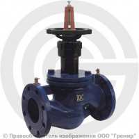 Клапан балансировочный ручной чугунный фланцевый Ду-125 Ру-16 Kvs=242м3/ч с измерительными ниппелями R206BY Giacomini