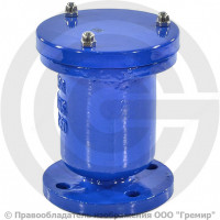 Вантуз автоматический однокамерный чугунный фланцевый Ду-150 Ру-10/16 Benarmo В6