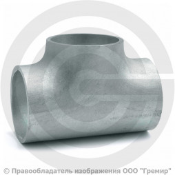 Тройник 219х6 (Ду-200) оцинкованный равнопроходной ГОСТ 17376