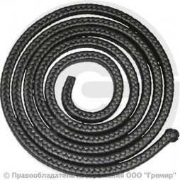 Набивка сальниковая сквозное плетение марка АП-31 12мм ГОСТ 5152-84