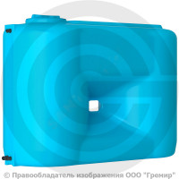 Ёмкость для воды с поплавком 2000 л сине-белый Акватек Combi W-2000 BW