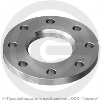 Фланец свободный нержавеющий AISI 304 (CF8) 1-50-10 DIN 2642