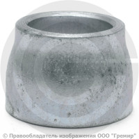 Переход 45х2,5-38х2 (Ду 40-32) оцинкованный концентрический ГОСТ 17378 КАЗ