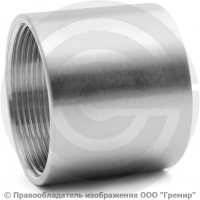 Муфта нержавеющая AISI 304 равнопроходная Ду-65 (2 1/2")