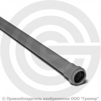 Труба PP-H канализационная серая Дн 32х1,8 безнапорная L=1м в/к VALFEX BASE