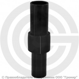 Переход ПЭ100-сталь спигот неразъемный Дн 125-108 Ру-16 SDR11