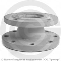 Переход фланцевый ХФ стальной Ду 300-200