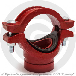 Отвод (седелка) под муфту грувлок Ду 50-32 (Дн 60-42) Ру-20 XGQT15