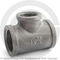 Тройник переходной чугунный ВР (ВН) Ду 25-20 (1"-3/4")