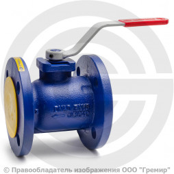 Кран чугунный фланцевый Ду-32 Ру-16 L=130мм полнопроходной Broen V565