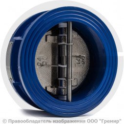 Клапан обратный двухстворчатый чугунный межфланцевый Ду-100 Ру-16 (Т<120°С) ств чугун Benarmo