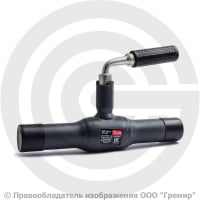 Кран стальной под приварку Ду-20 Ру-40 L=230мм Ридан Jip-R Premium WW