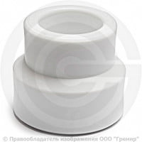 Муфта PP-R переходная белая внутренняя-наружная пайка Дн 40-32 RTP (РосТурПласт)
