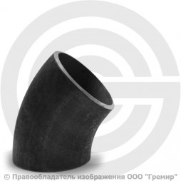 Отвод П45 114х7 (Ду-100) 09Г2С 45 градусов ГОСТ 17375