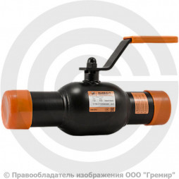 Кран стальной под приварку Ду-32 Ру-40 L=230мм АДЛ КШТ.10.032.40