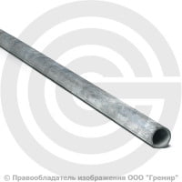 Труба 57х3,5 (Ду-50) оцинкованная электросварная прямошовная ГОСТ 10704-91 (12 м)