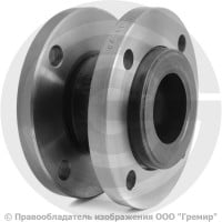 Компенсатор резиновый фланцевый (гибкая вставка) Ду-25 Ру-10/16 EPDM Китай