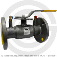 Кран регулирующий ручной стальной фланцевый Ду-32 Ру-40 Kvs=17.37м3/ч с измерительными ниппелями LD КШ.Ц.Ф. Energy Regula.032.040.Н/П.02