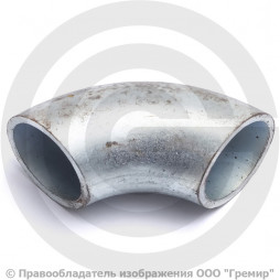 Отвод 26,8х2,5 (Ду-20) оцинкованный 90 градусов исп.1 шовный