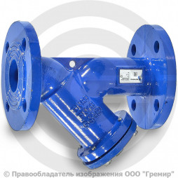 Фильтр сетчатый Y-образный чугунный фланцевый Ду-200 Ру-16 (Т<300°С) Benarmo
