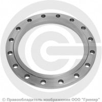 Фланец плоский 09Г2С 1-350-10 ГОСТ 12820-80, Ру-10, Ду-350