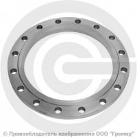 Фланец плоский 09Г2С 1-400-10 ГОСТ 12820-80, Ру-10, Ду-400