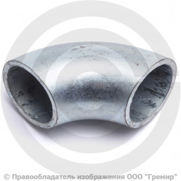 Отвод 33,5х2,6 (Ду-25) оцинкованный 90 градусов исп.1 шовный