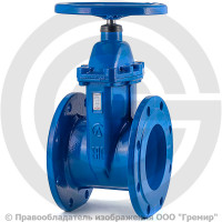 Задвижка чугунная фланцевая Ду-150 Ру-10/16 (Т<150°С) 30ч39р ЛМЗ