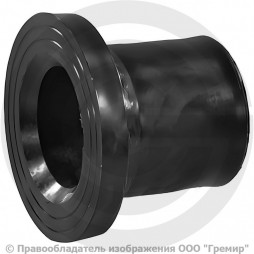 Втулка ПЭ100 спигот SDR11 под фланец Дн 90 (D1 105мм) Ру-16 удлиненная