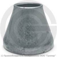 Переход 159х4,5-89х3,5 (Ду 150-80) оцинкованный концентрический ГОСТ 17378 КАЗ