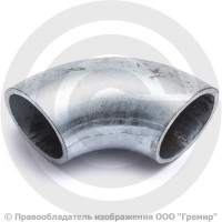 Отвод 42,4х2,8 (Ду-32) оцинкованный 90 градусов исп.1 шовный