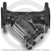 Фильтр магнитный сетчатый Y-образный чугунный фланцевый Ду-50 Ру-16 (Т<150°С) ЛМЗ ФСМ