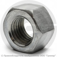 Гайка стальная оцинкованная М24 ГОСТ 5915-70
