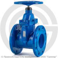 Задвижка чугунная фланцевая Ду-100 Ру-10/16 (Т<150°С) 30ч39р ЛМЗ