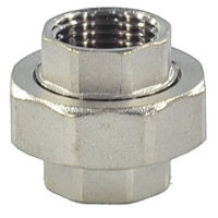 Американка (соединитель) латунная прямая ВР (ВН) Ду-15 (1/2") SantechSystems