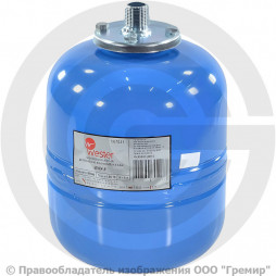 Гидроаккумулятор 18 л 10 бар вертикальный нержавеющий (контр фланец) Wester Premium WAV