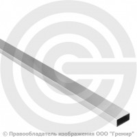 Труба 60х40х1,5 нержавеющая AISI 304 профильная зеркальная (полированная) EN 10219-2