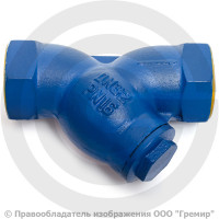 Фильтр сетчатый чугунный ФСМ Ду-40 (1 1/2") Ру-16 ВР (ВН) (Т<180°С) ABRA YS-3016